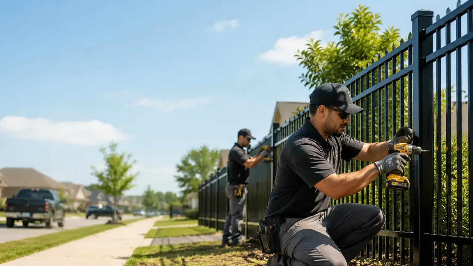 Metal Fence Installation in La Fayette, KY